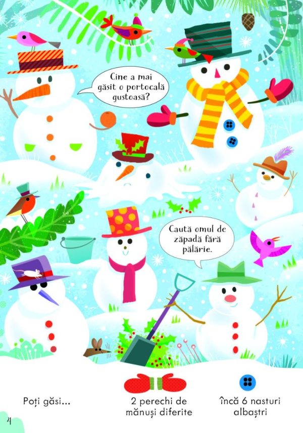 Caută și găsește. Iarna (Usborne)