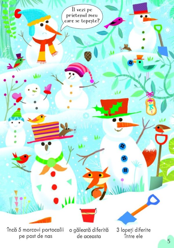 Caută și găsește. Iarna (Usborne)