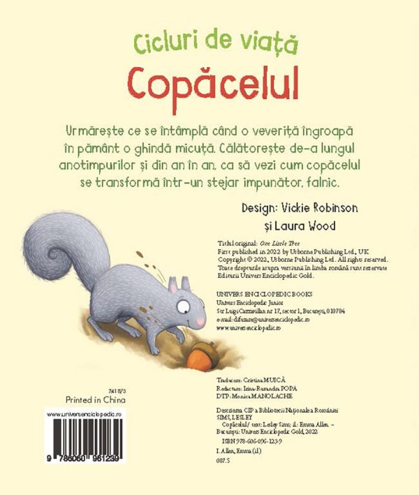 Cicluri de viață. Copăcelul (Usborne)