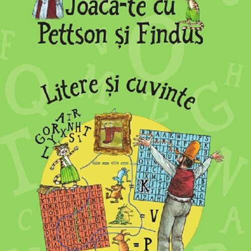 Joacă-te cu Pettson și Findus. Litere și cuvinte
