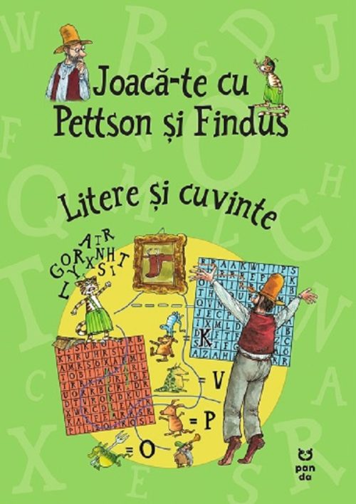 Joacă-te cu Pettson și Findus. Litere și cuvinte
