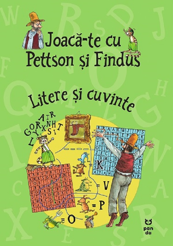 Joacă-te cu Pettson și Findus. Litere și cuvinte