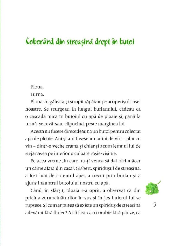 Gisbert, spiridușul din butoiul cu apă