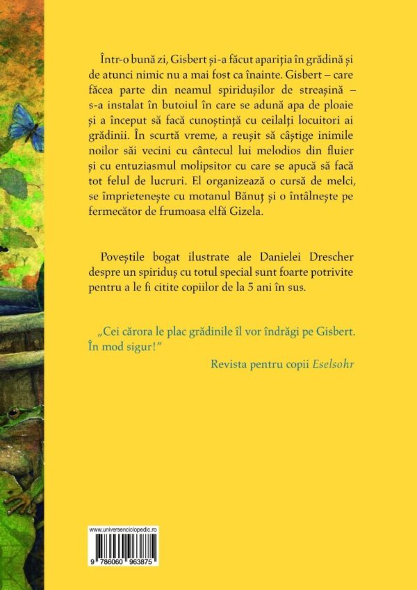 Gisbert, spiridușul din butoiul cu apă