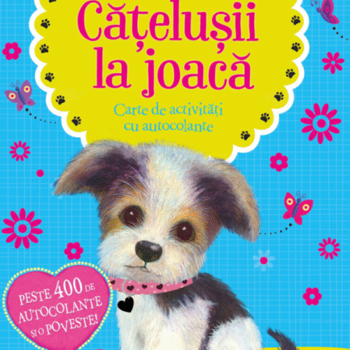 holly webb catelusii la joaca Cațelușii la joacă. Carte de activități cu autocolante