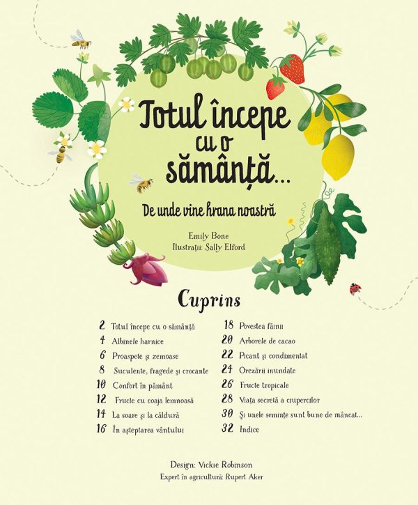 Totul incepe cu o sămânța... (Usborne)