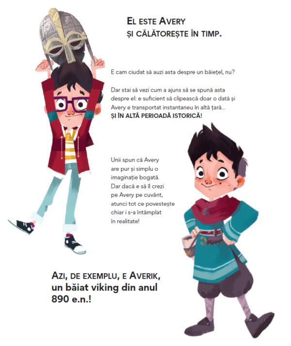 Avery călătorește în timp. O zi alături de vikingi (1) Avery călătorește în timp. O zi alături de vikingi