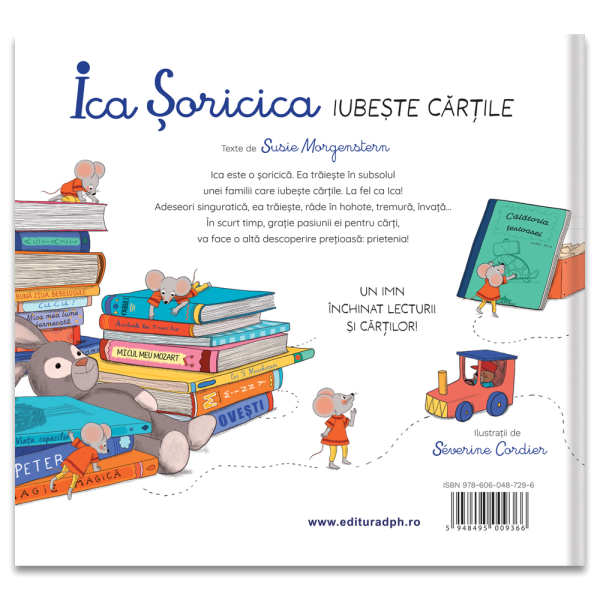 Ica Şoricica iubeşte cărţile