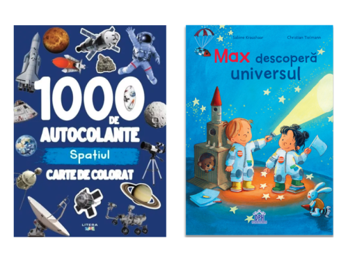 Pachet Max descoperă Universul + 1000 de autocolante: Spațiul