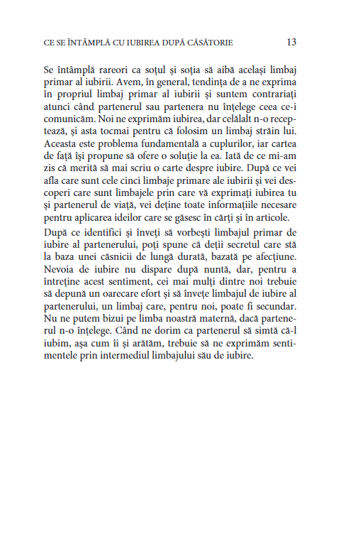 Cele cinci limbaje ale iubirii